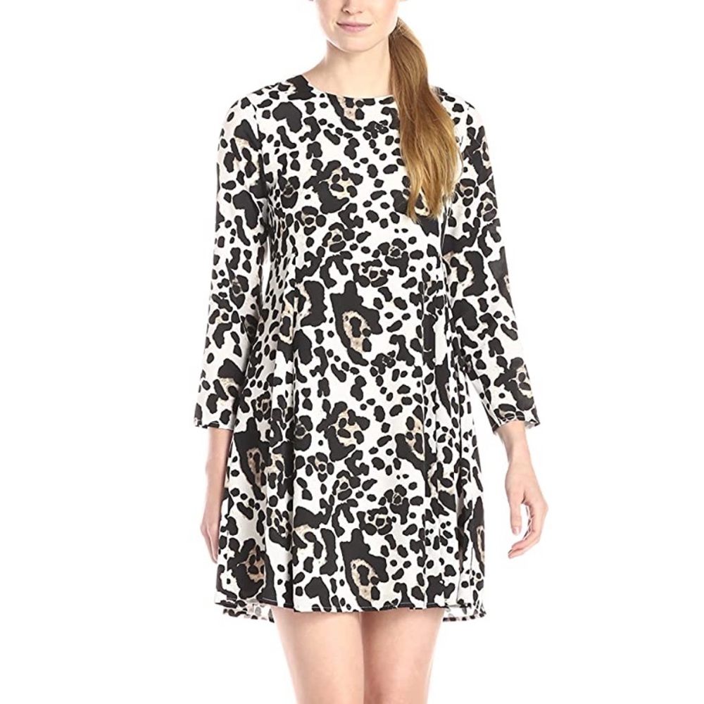 CeCe Cynthia Steffe Asha Animal Prowl Dress